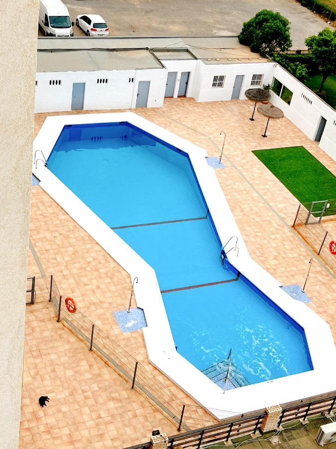 Apartamento Roquetas De Mar Urbanizacion, 2 Dormitorios, Gran Terraza Con Vista Al Mar, Wi-Fi, Parking Y Piscina Экстерьер фото